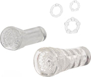 CEN 3-dlg. Set - His Masturbation Kit - transparant