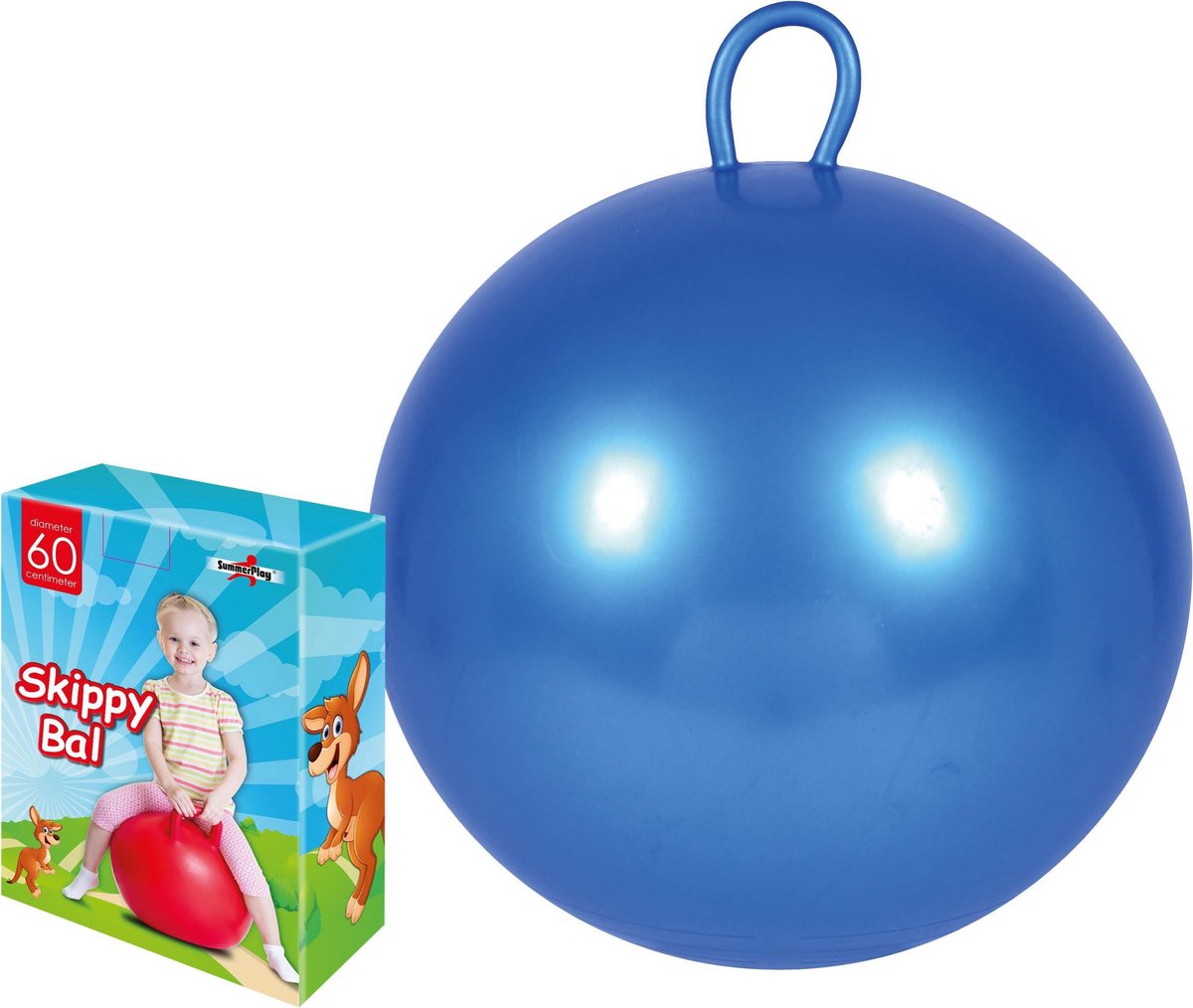 Skippybal 60 cm - Blauw