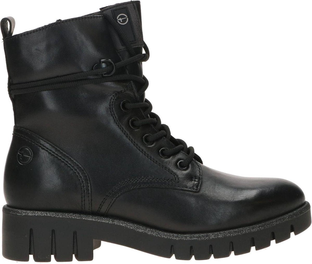 Tamaris Veterboots zwart - Maat 39