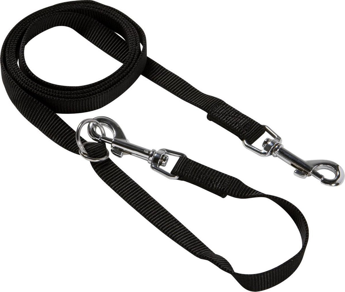 Adori Vario Looplijn Nylon Zwart 110-190x2.5 cm