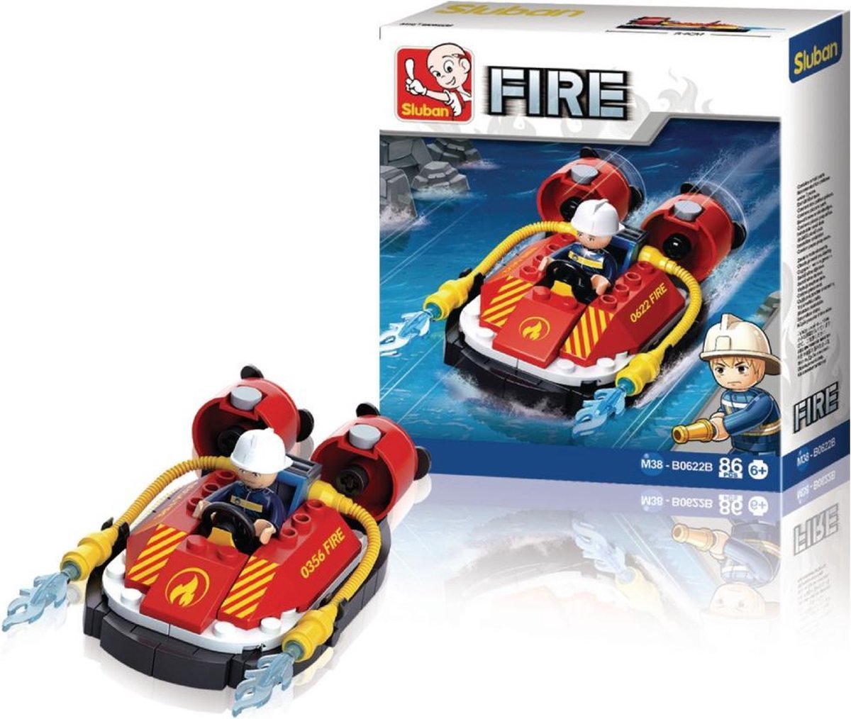 Hovercraft Sluban 85 Pieces