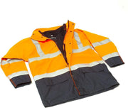 Artelli Parka signalisatie oranje/navy maat M