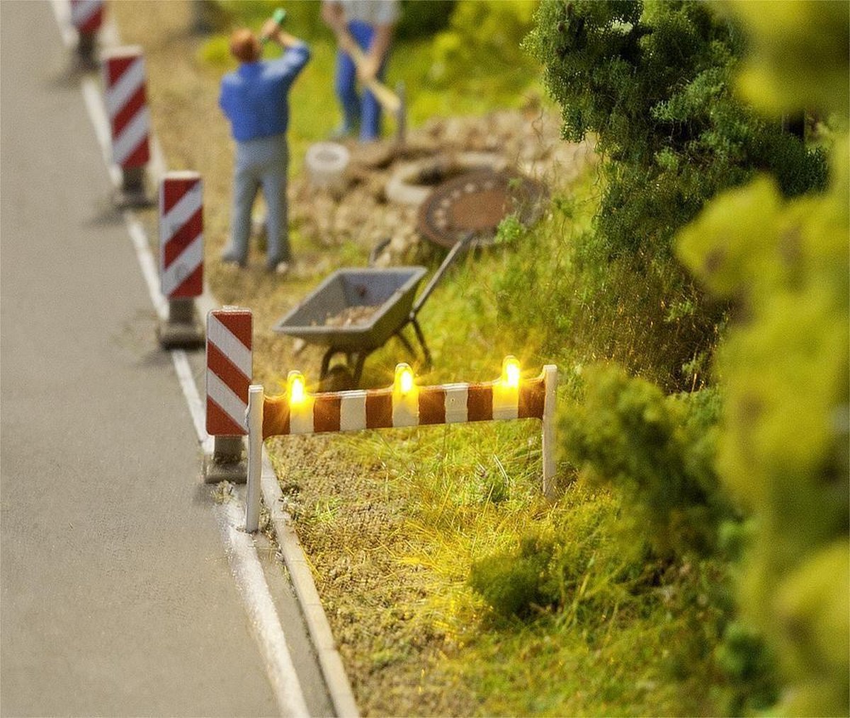Faller - 2 LED-waarschuwingsbakens