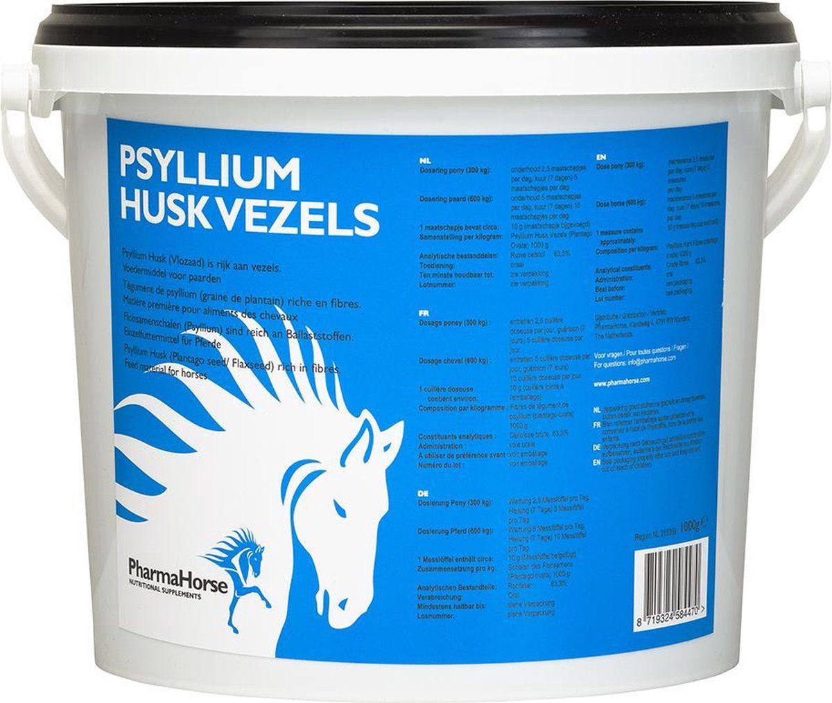 PharmaHorse Psyllium - 1000 gram