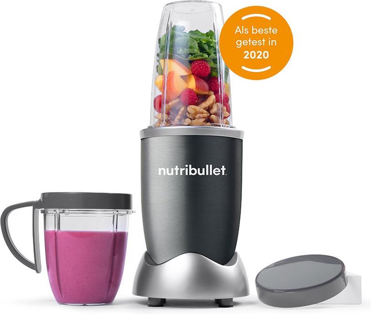 NutriBullet 8-delig - Grijs - Blender