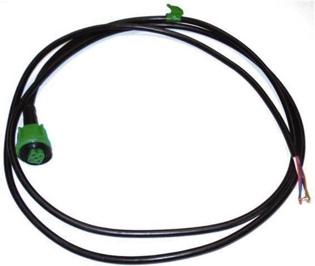 Connector Groen met kabel 2mtr.