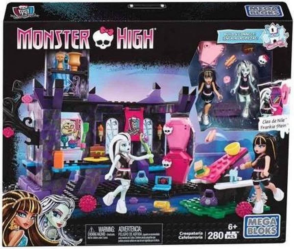 mega bloks monster high creepateria