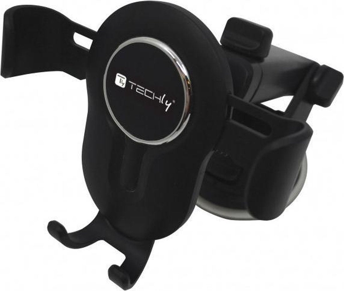 Techly I-SMART-VENT-GRAV houder Mobiele telefoon/Smartphone Zwart Passieve houder