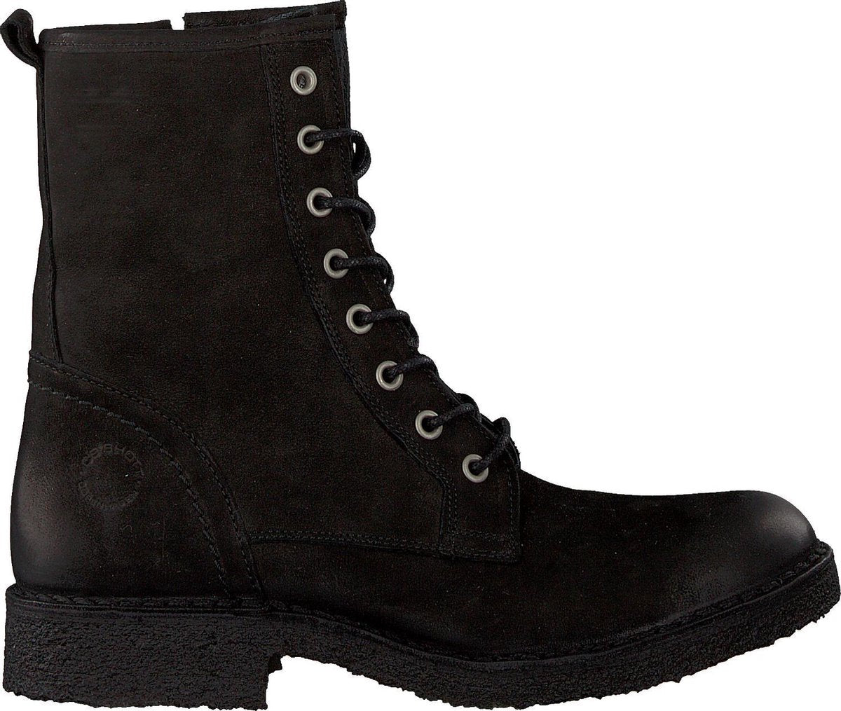 Ca'Shott 18000 Veterboots - Laarzen Met Veters - Dames - Zwart - Maat 38
