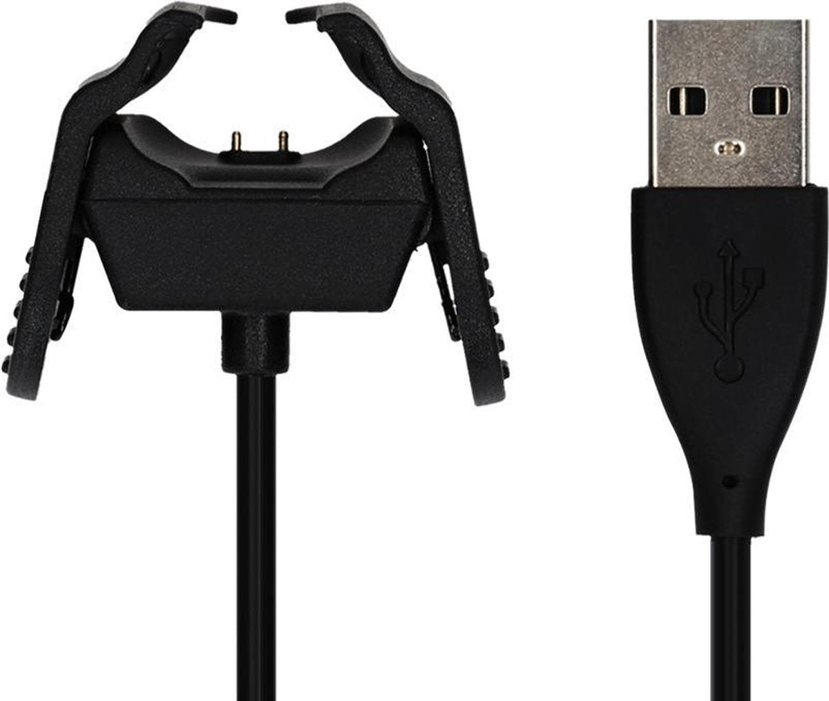 kwmobile USB-oplaadkabel voor Xiaomi Mi Smart Band 5 / Mi Band 5 - kabel voor fitnesstracker - zwart