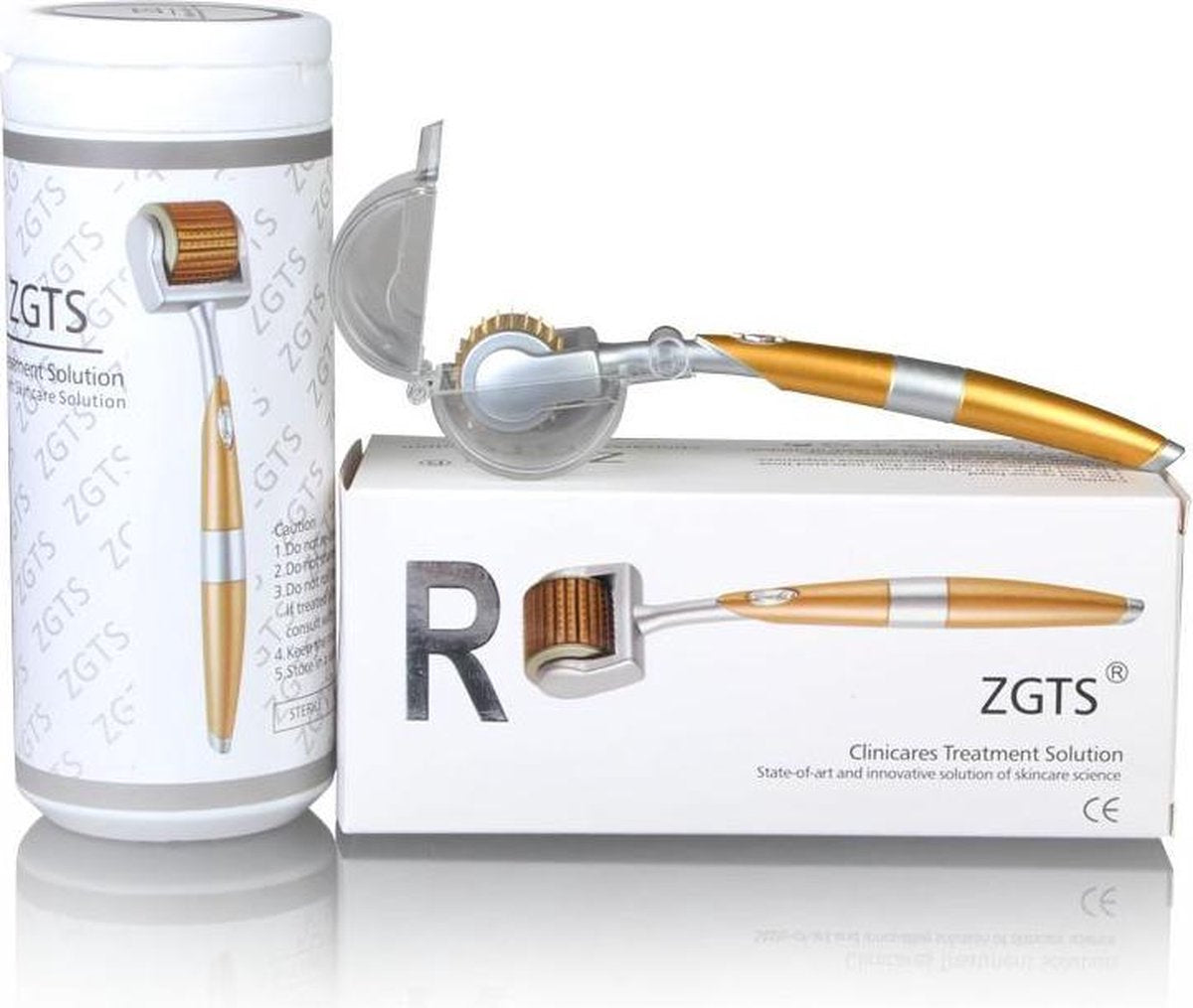 ZGTS® Dermaroller - 1.0 mm - 192 Titanium micro naalden by ZGTS®
