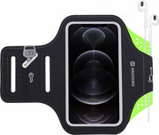 Swissten Hardloop Telefoonhouder - Waterdichte Hardloopband - t/m 7 inch