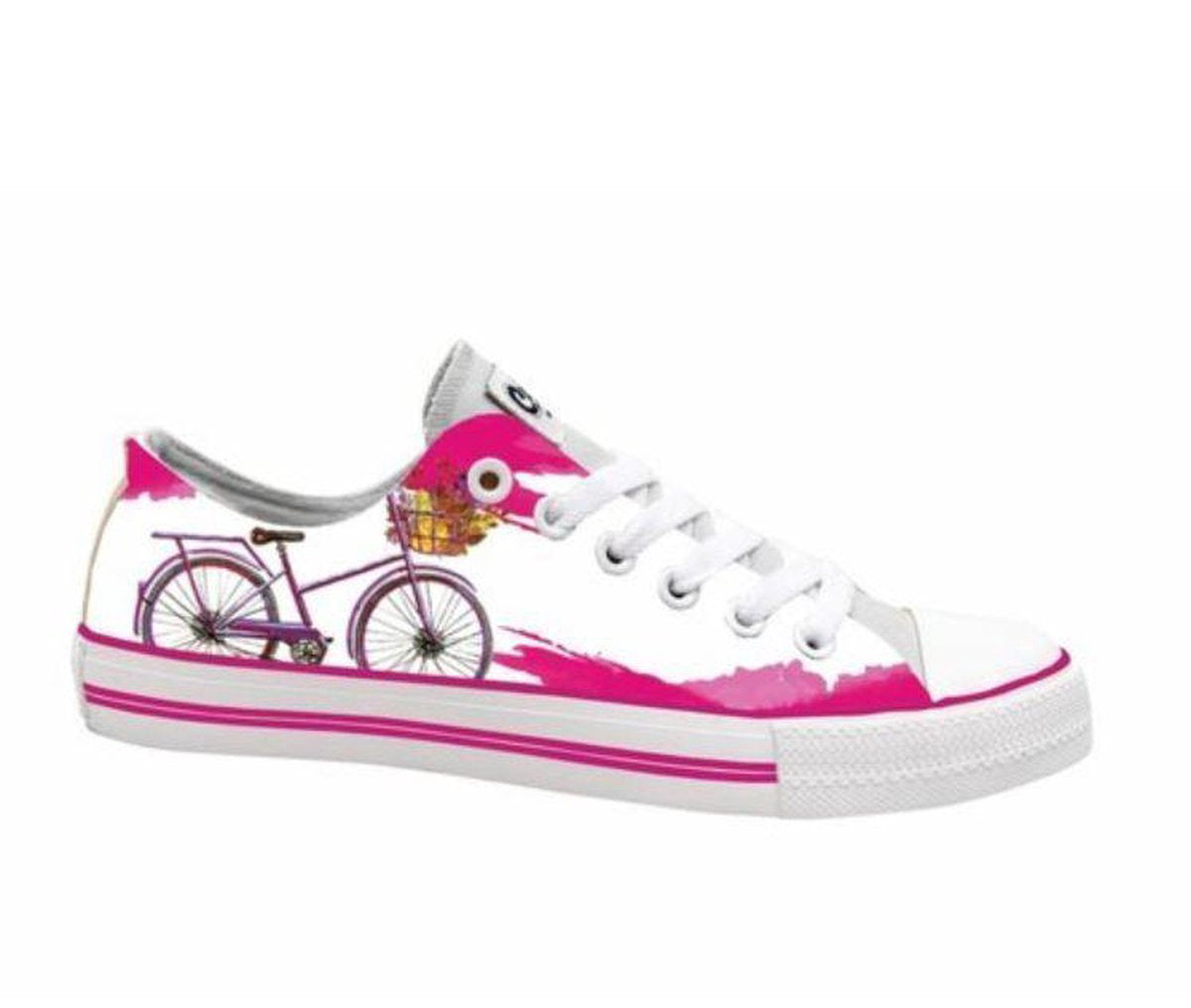 Pink Bike Kids Sneakers