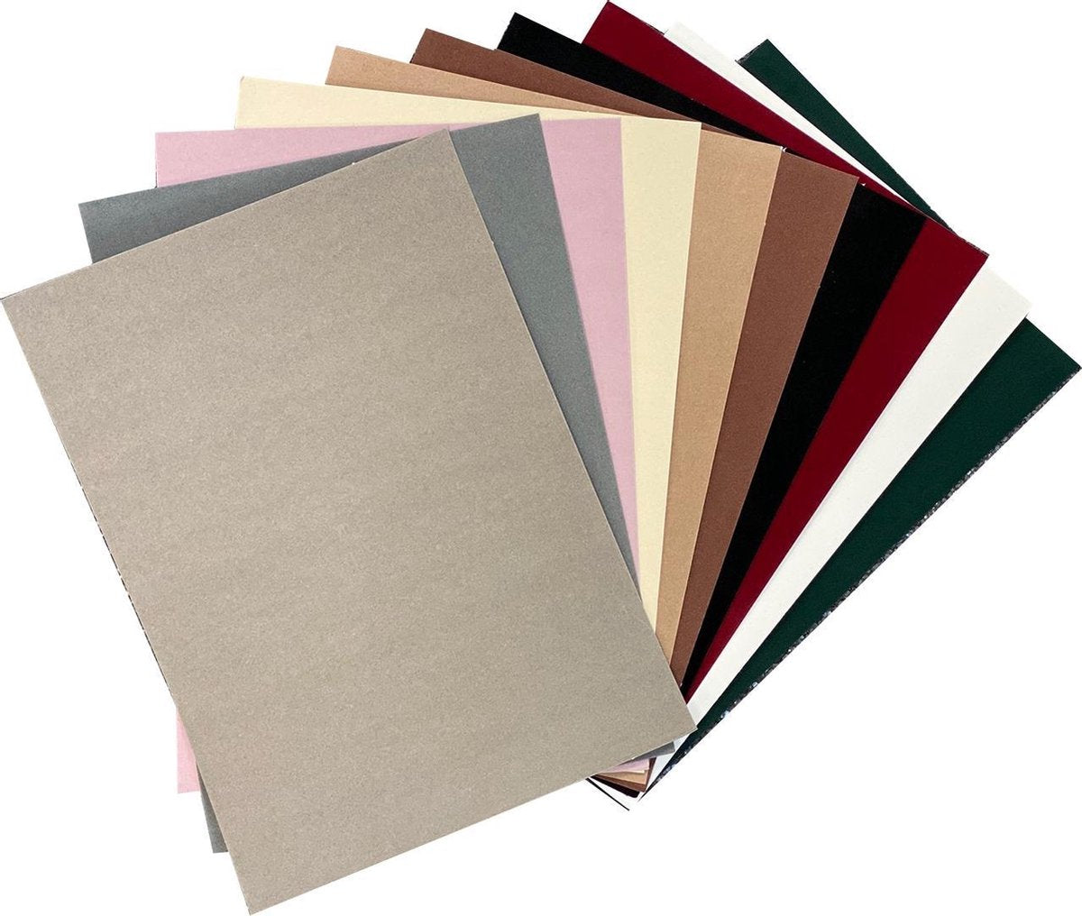 Joy! Crafts Fluweel Papier zelfklevend Natuur kleuren 10vl 8011/0004 29