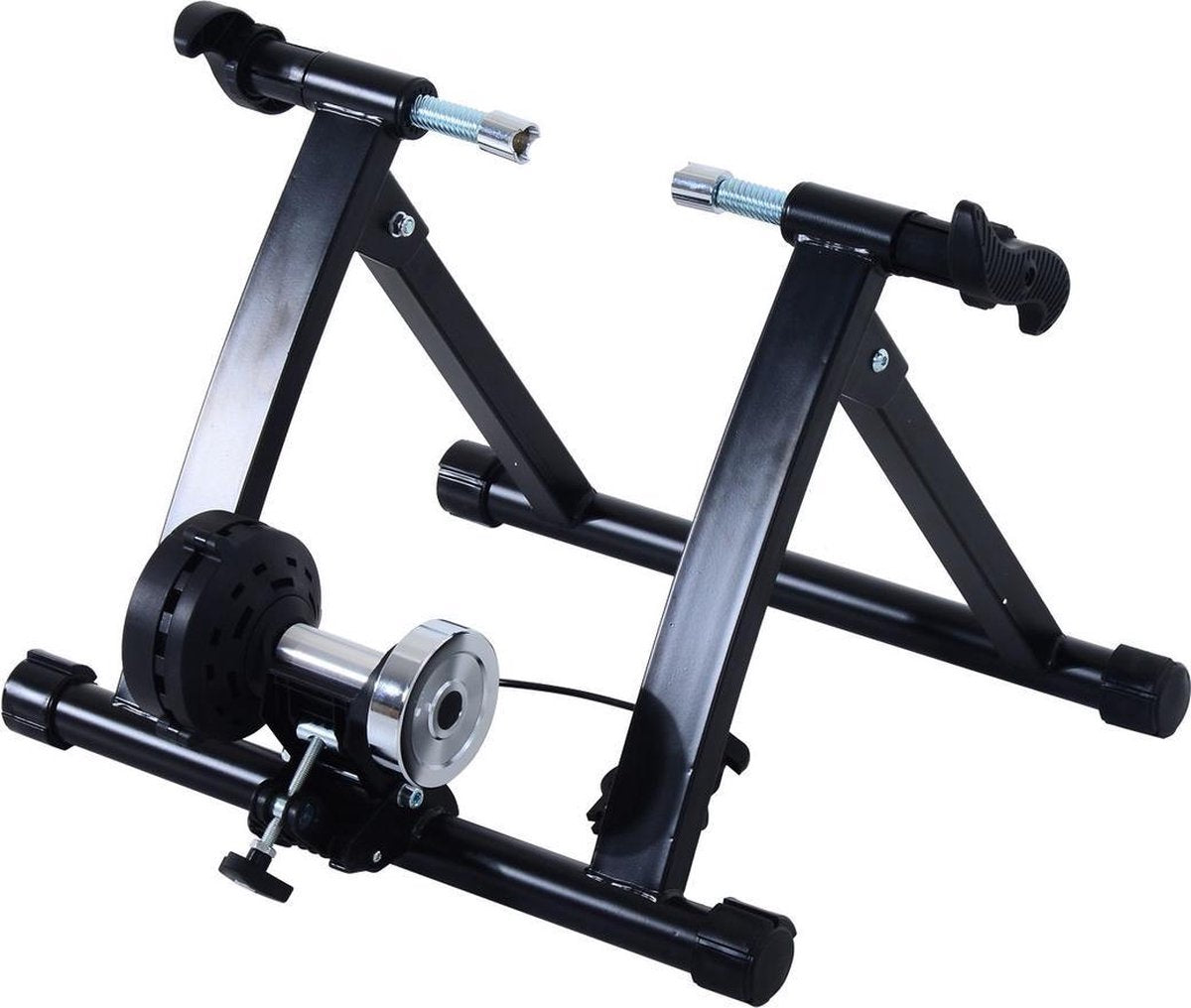 Fietstrainer - Ergotrainer - Hometrainer - 26-28“ - Magneetrem - Zwart