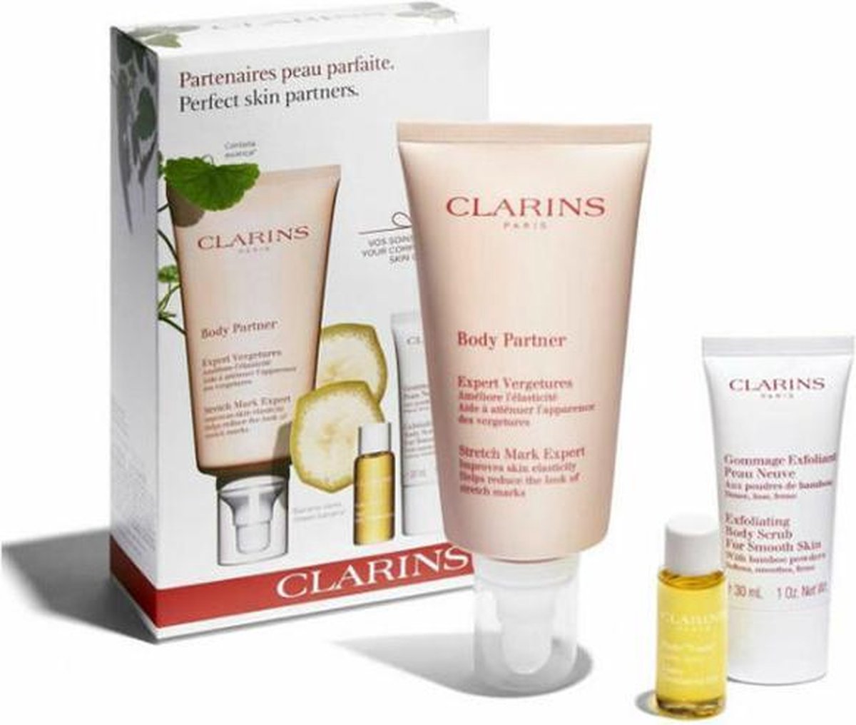Clarins Pakket Body Firming & Toning Perfect Skin Partners