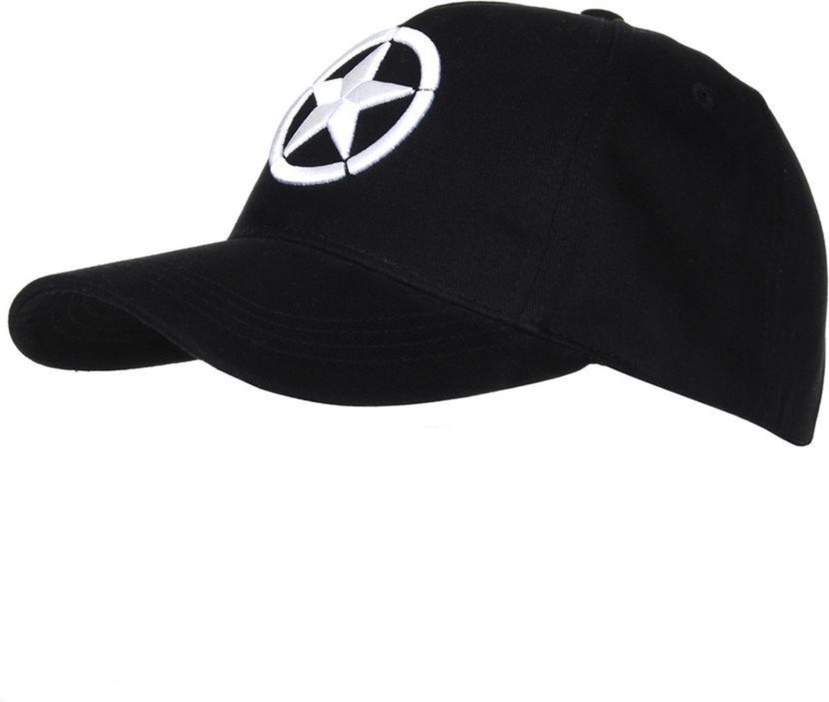 Fostex baseball cap Allied Star WWII 3D zwart