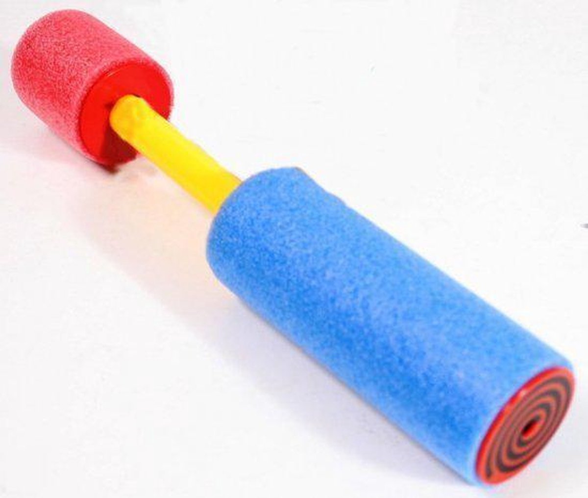 Water zone Waterpistool foam 15 x 4 cm blauw