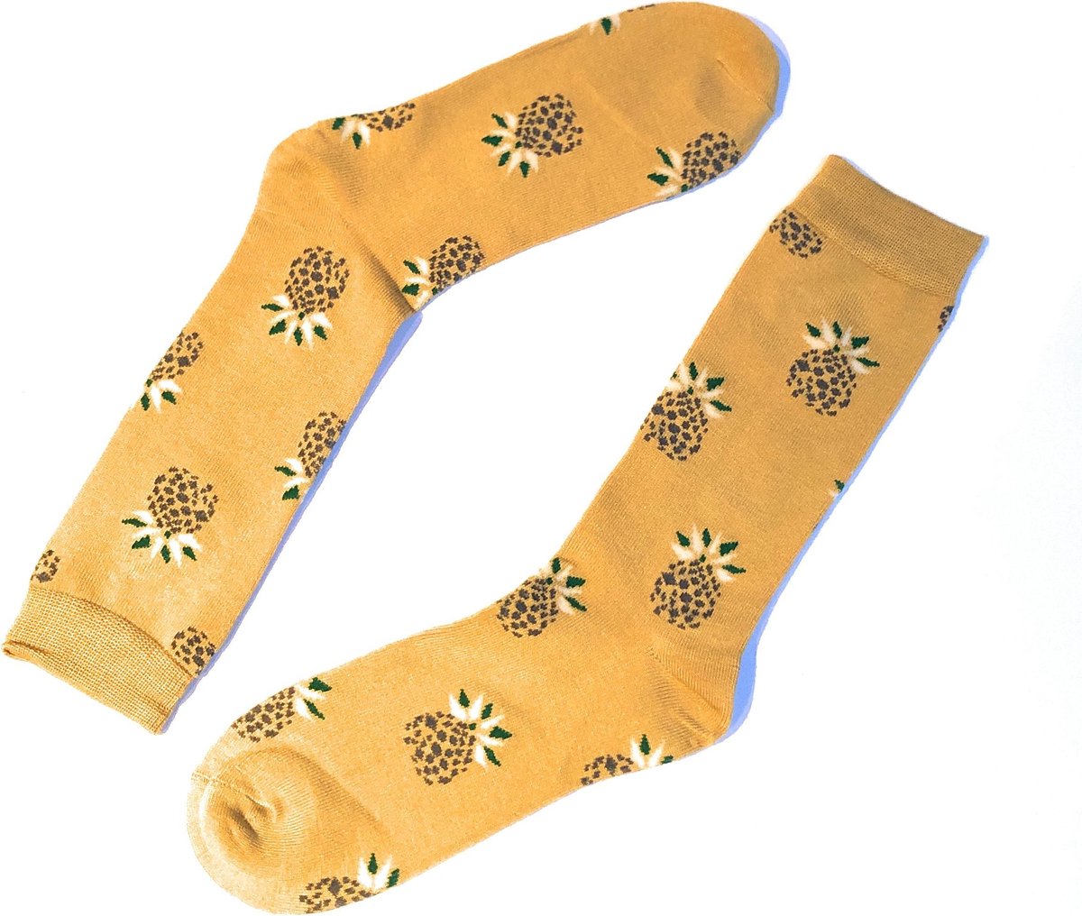 Hipperboo® - Bamboe Sokken - Fruity Ones - 3 paar - Maat 36-41 - Geel - Duurzaam