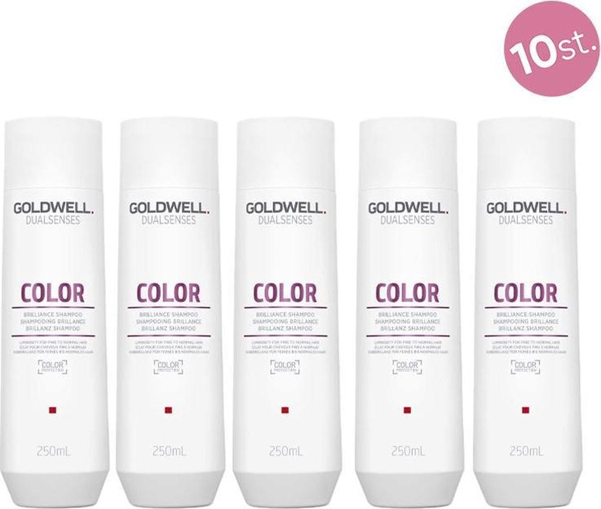 10x Goldwell Dualsenses Color Brilliance Shampoo 250ml