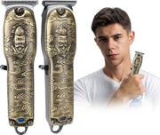 BeardMan Professionele Tondeuse - Goud - Trimmer - Groomer - Haartrimmer - Haarstyling - Draadloos -