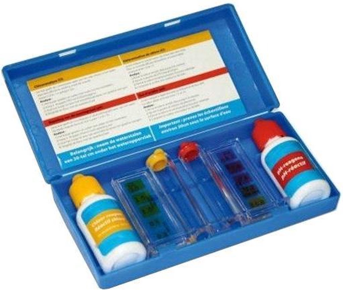 Test kit Chloor + pH bepaling - set van 2 stuks