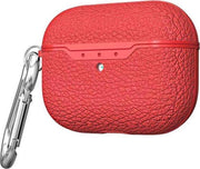 Mobigear Litchi Texture Rood voor Apple AirPods PRO