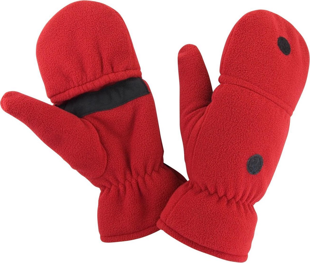 Result Unisex Winter Essentials Palmgrip -2 in 1 Handschoenen (Rood)
