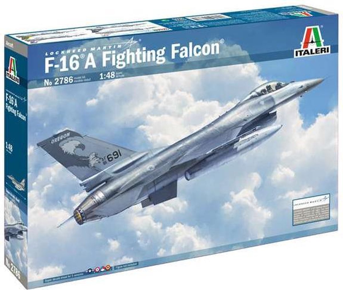 Italeri - F-16a Fighting Falcon 1:48 * (Ita2786s) - modelbouwsets