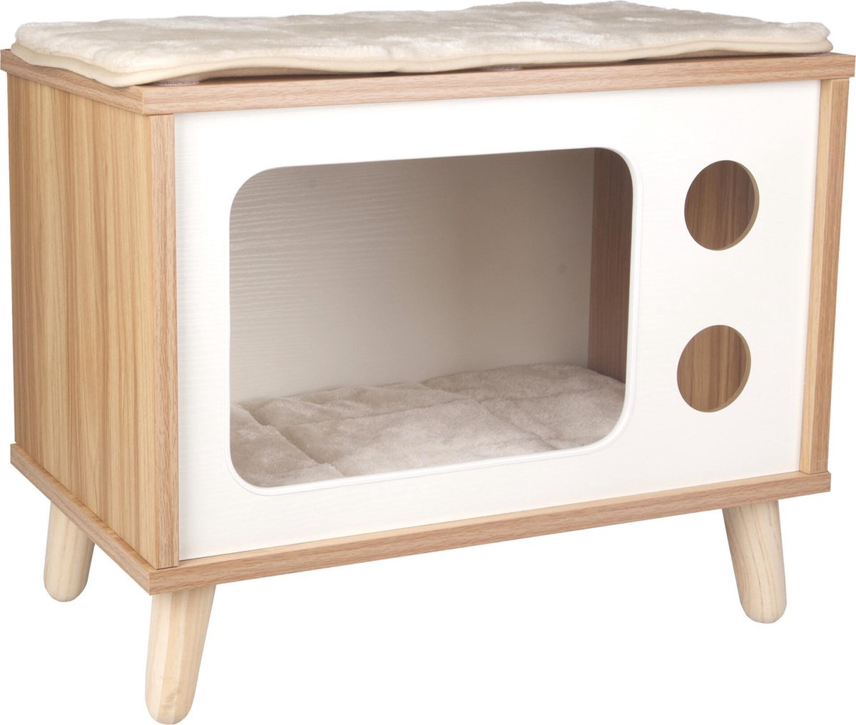 Flamingo - Kattenmeubel FINO TV - Voor Katten of Kittens - 50 x 29 x 41 cm