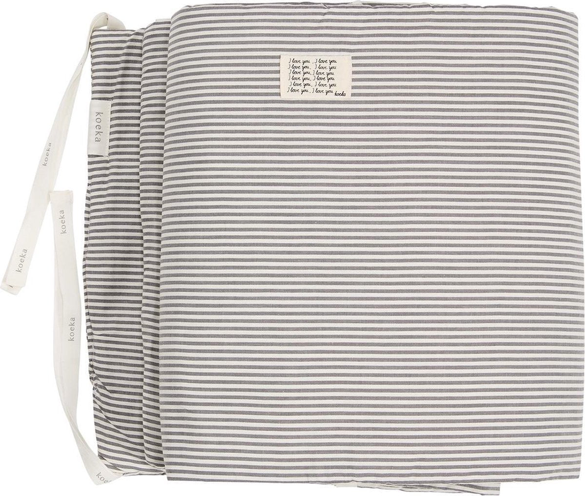 Koeka - Bedomrander - Vienna - 180x30 - Sparkle Grey