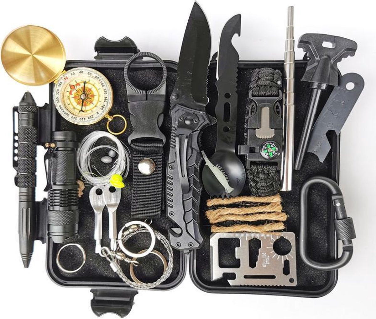 Winkrs - Survival Set - Outdoors Kit- Survival Kit - Multitool