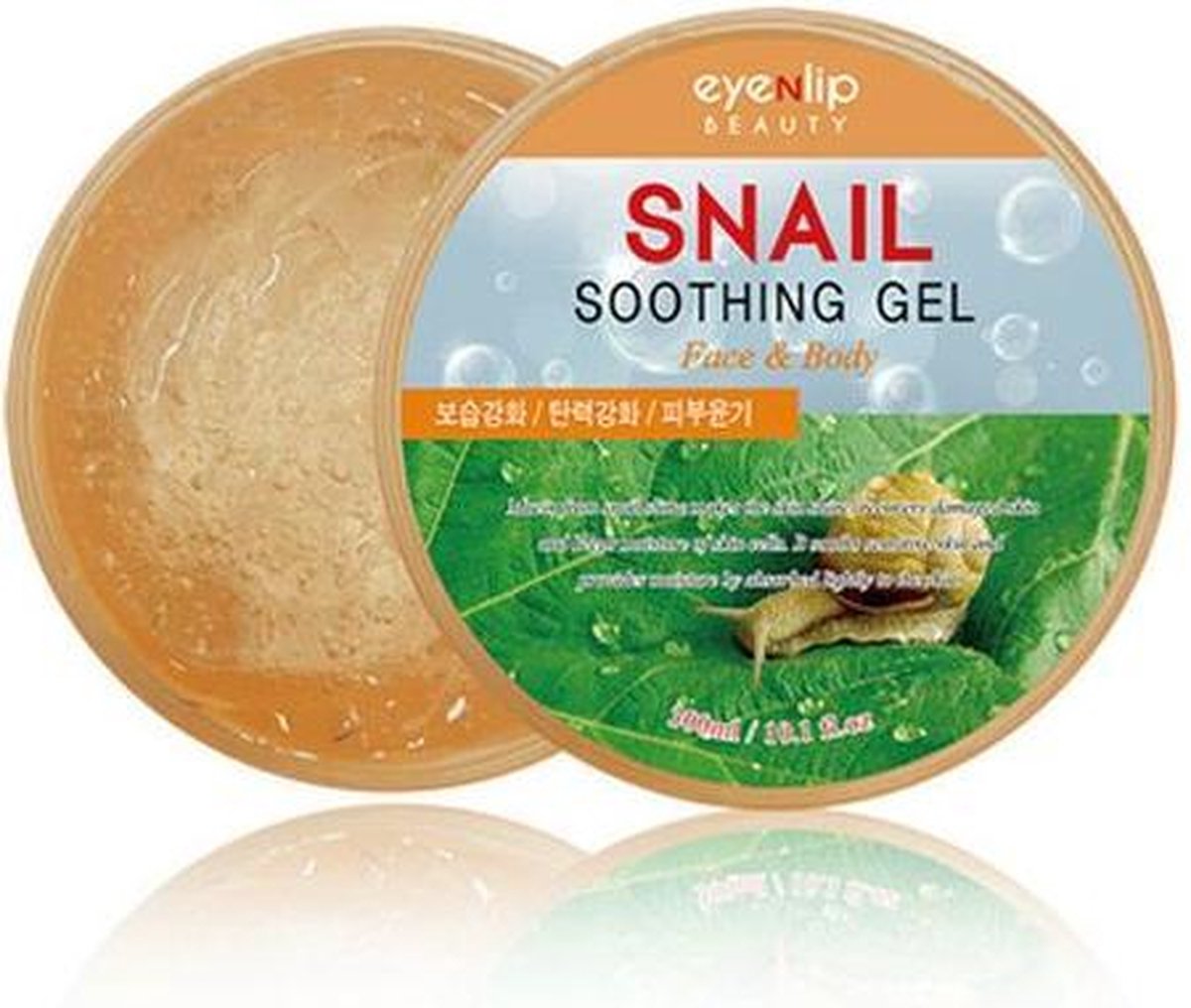 Eyenlip slakkenslijm verzorgende gel huidverzorging gezicht en lichaam 300 ml