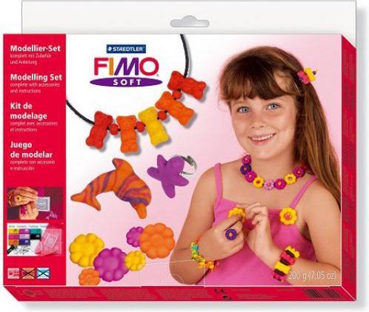 Fimo soft set - star model 8 halve blokken
