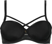 Sapph Rosie Padded Wire Bra Dames Zwart-70G