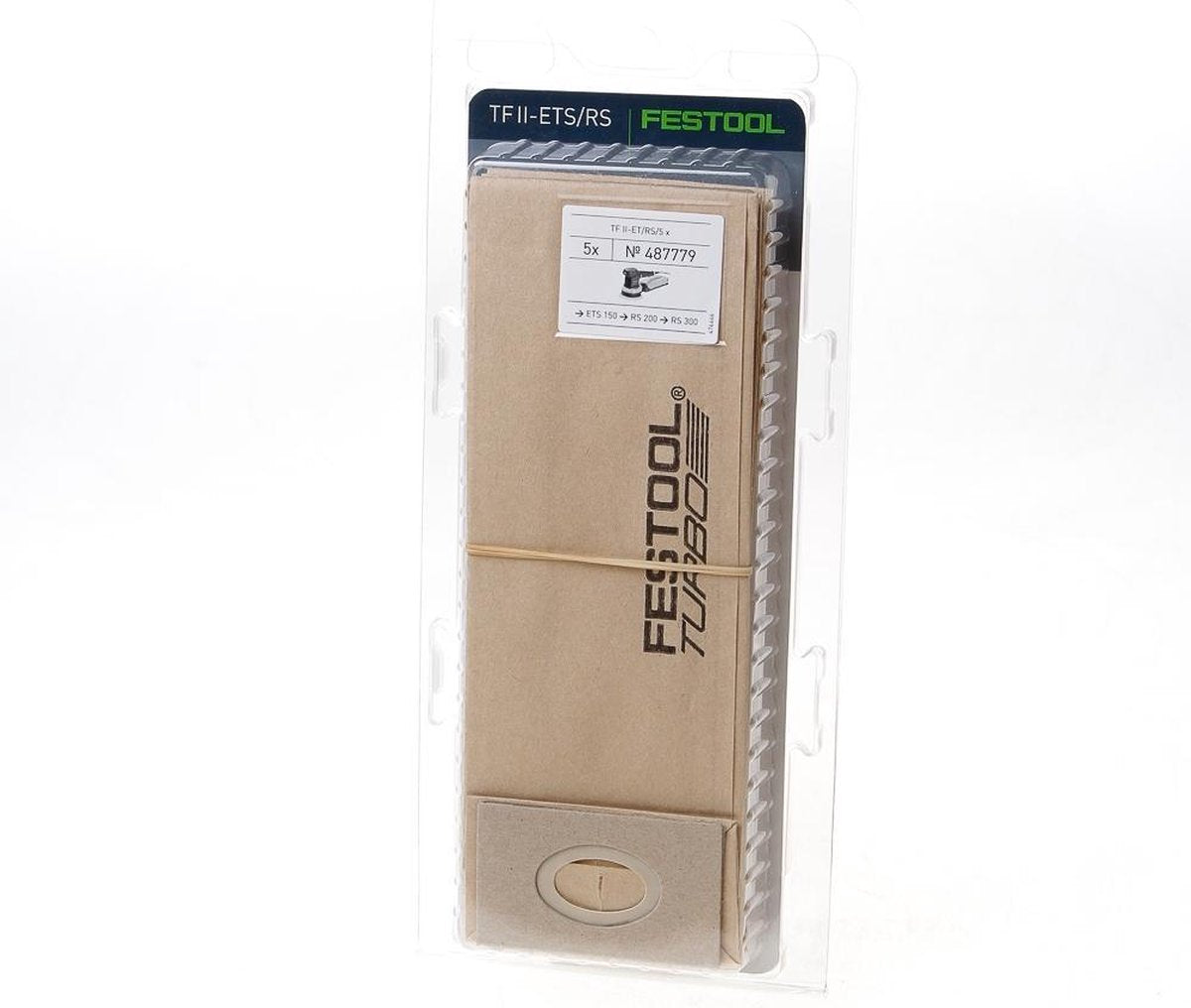 Festool stofzuigzakken TF II-RS/ES/ET (5x) | 487779