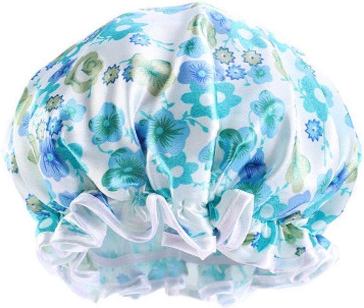 Douchemuts – Dames – Volwassen – Meiden – Showercap – Vrouwen benodigdheden – Douchecaps - Badkamer accessoires – Douchekap – Blauw