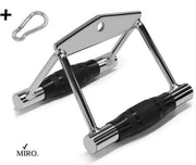 MIRO Roeigreep Roei Handvat Fitness Dubbele Handgreep + Gratis Karabijnhaak