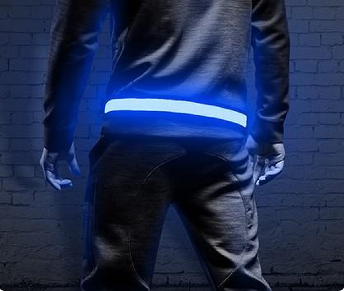 Running Belt LED Blauw