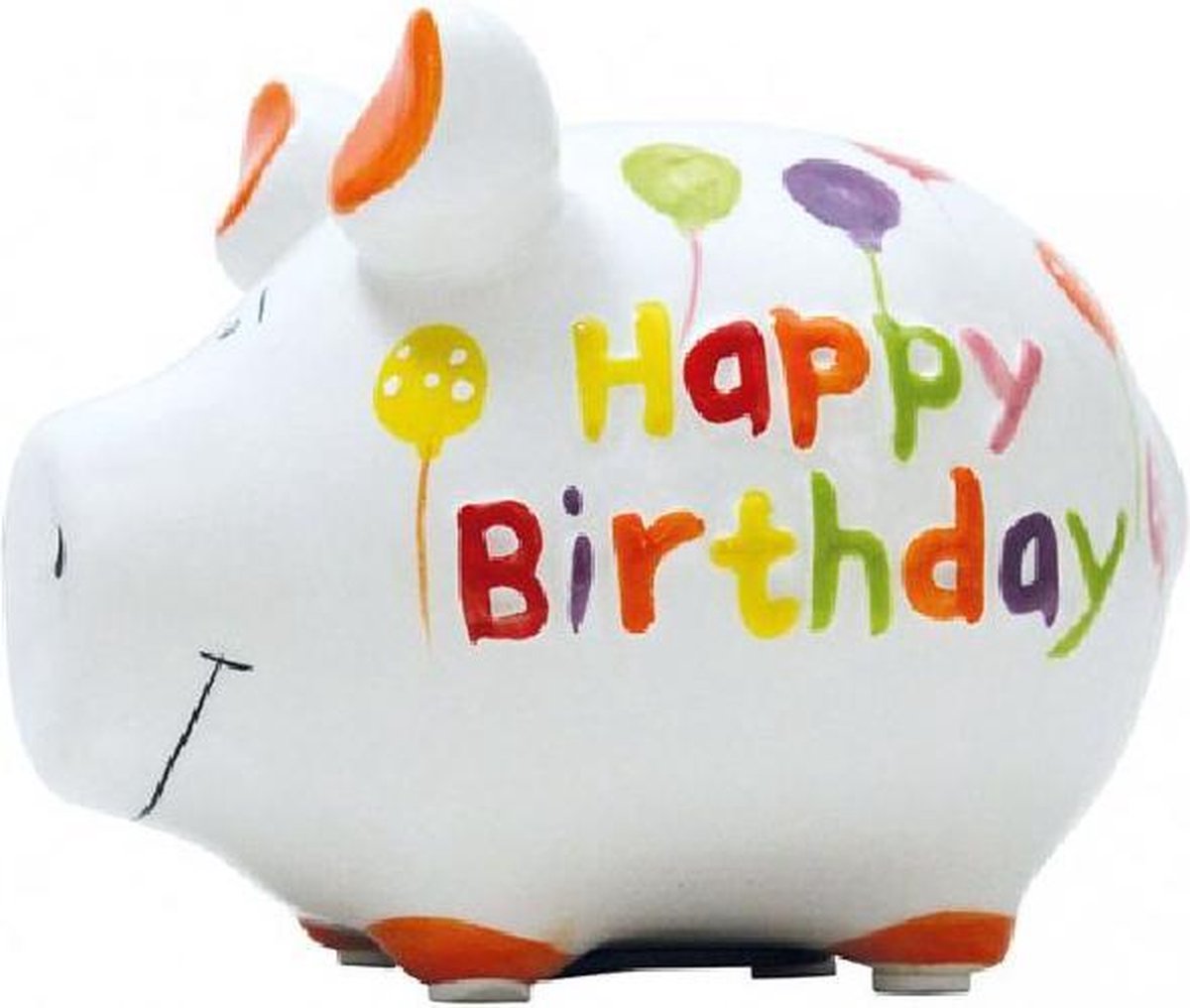 Spaarpot spaarvarken verjaardag Happy Birtday