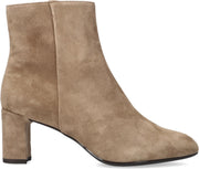 Unisa Marlin Enkellaarsjes - Enkelboots - Dames - Taupe - Maat 39