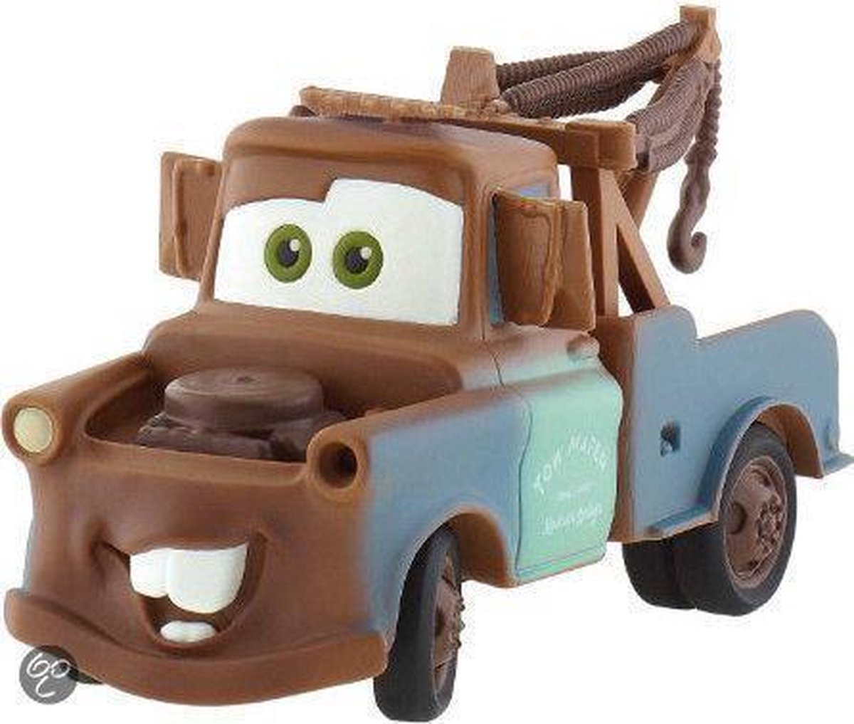 Spaarpot van het Walt Disney karakter Mater uit Cars 2. Afmeting: 23 cm