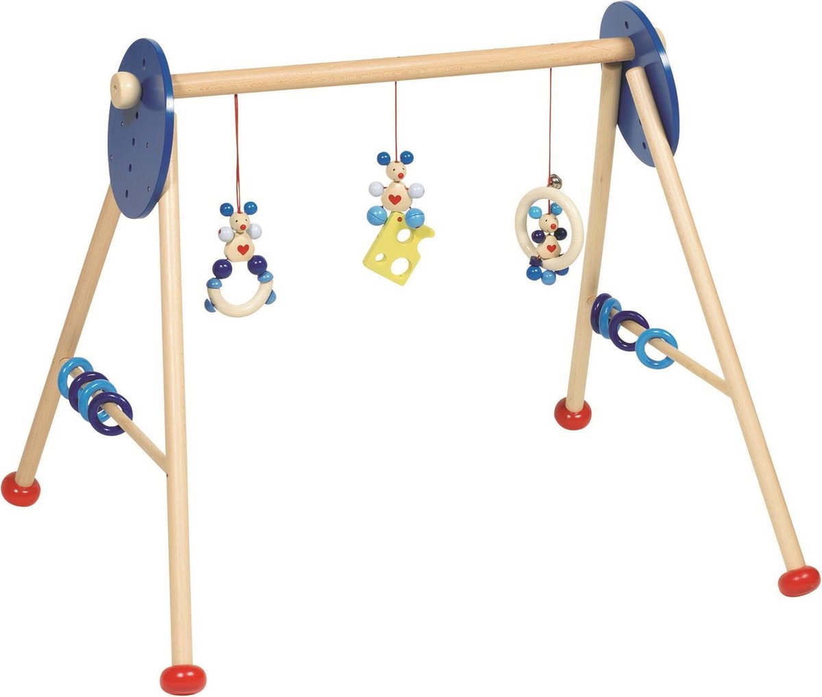 Baby-Fit grijp- en speeltrainer - Roze muis