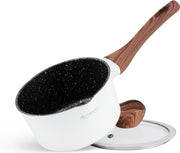 Edënbërg White Line - Steelpan Keramisch - 16 cm- 3-laags anti-aanbaklaag!