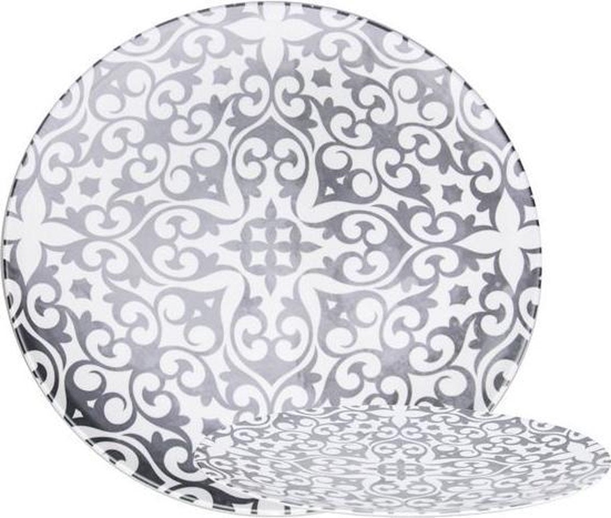 Melamine dienblad 42x42cm Grijs