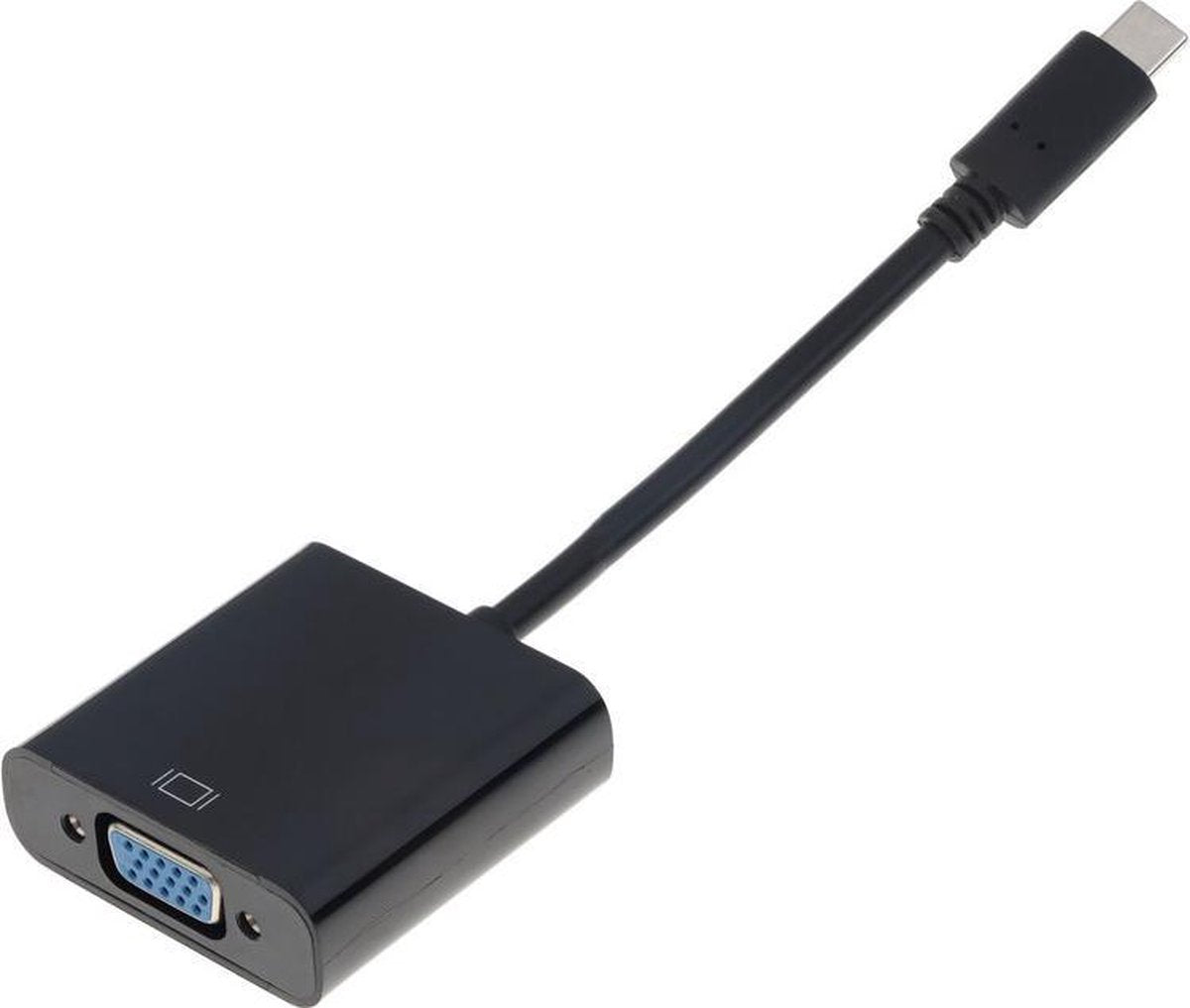 XIB Type C naar VGA / Type C to VGA adapter - Zwart
