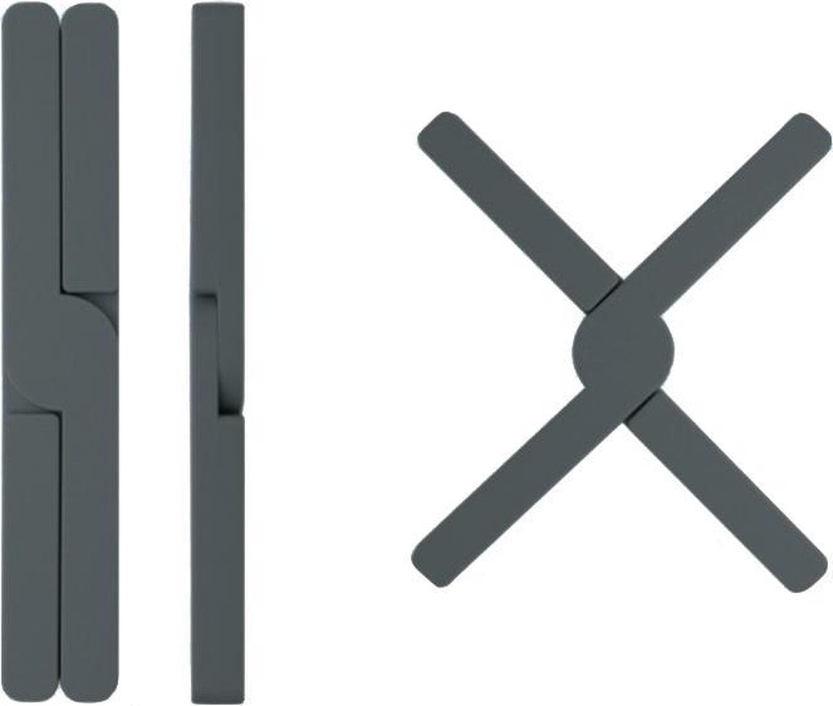 Krumble Pannenonderzetter / Opvouwbare Siliconen pannenonderzetter / Pan onderzetter / Pannenrooster -Opvouwbaar