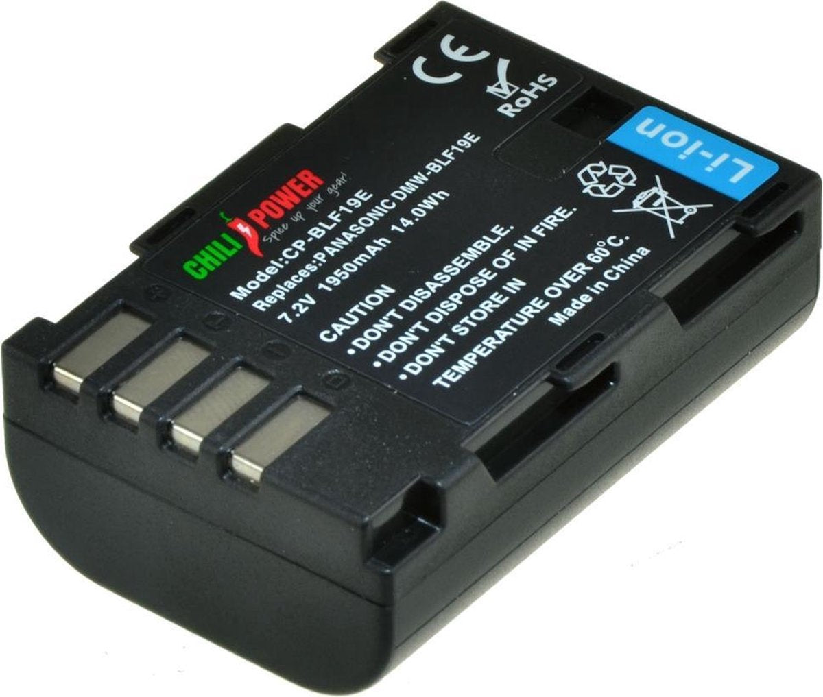 ChiliPower camera accu Panasonic DMW-BLF19E