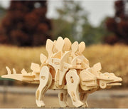 Robotime Stegosaurus D410 - Houten Modelbouw - R/C