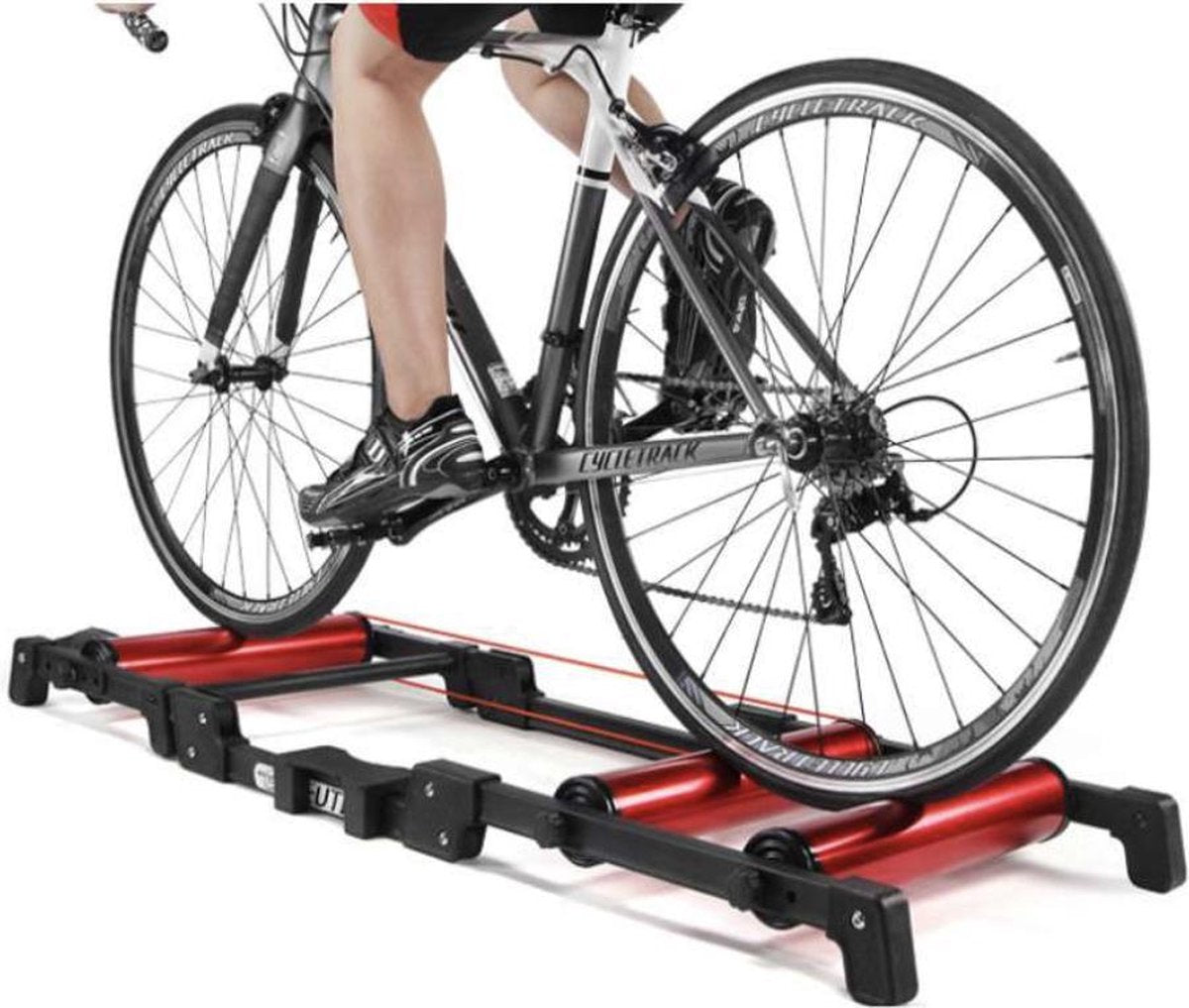 Dexters® Fietstrainer - Fiets Roller - Rollerbank - Trainer Stand - Indoor Fietsen - Training Racefiets Mountainbike - Platform voor 24 - 29 Inch Fietsen - Workout